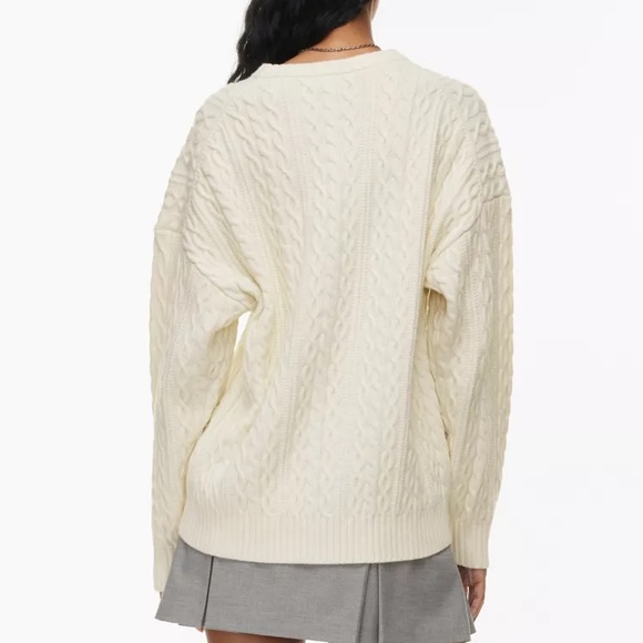 Sunday Best - Peggy Sweater(Whisper White) - Picture 4 of 6